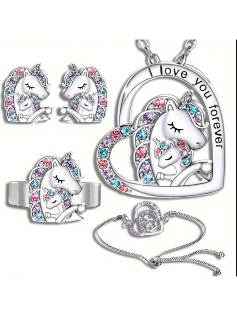 Magical Unicorn Jewelry Set - perfect gift for girls